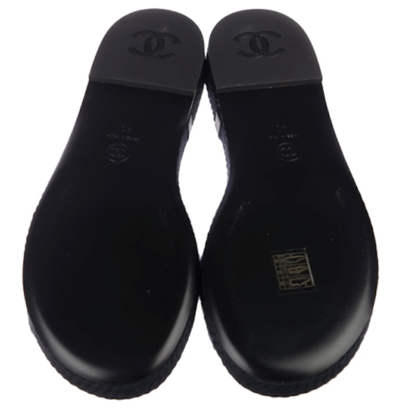 Chanel Navy 2018 Cc Slide Sandals Flats - Picture 4 of 6